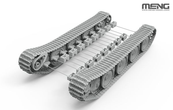 Модель сборная: танк, Sd.Kfz.171 Panther Ausf.G Late w/ FG1250 Active Infrared Night Vision System 1/35, Meng TS-054