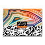 Альбом для рисования 100 г/м², A4 29х20.5 см, склейка с одной стороны 40 л., 4 шт, 40АЛКЛ4_000253 Каменный цветок, Светоч