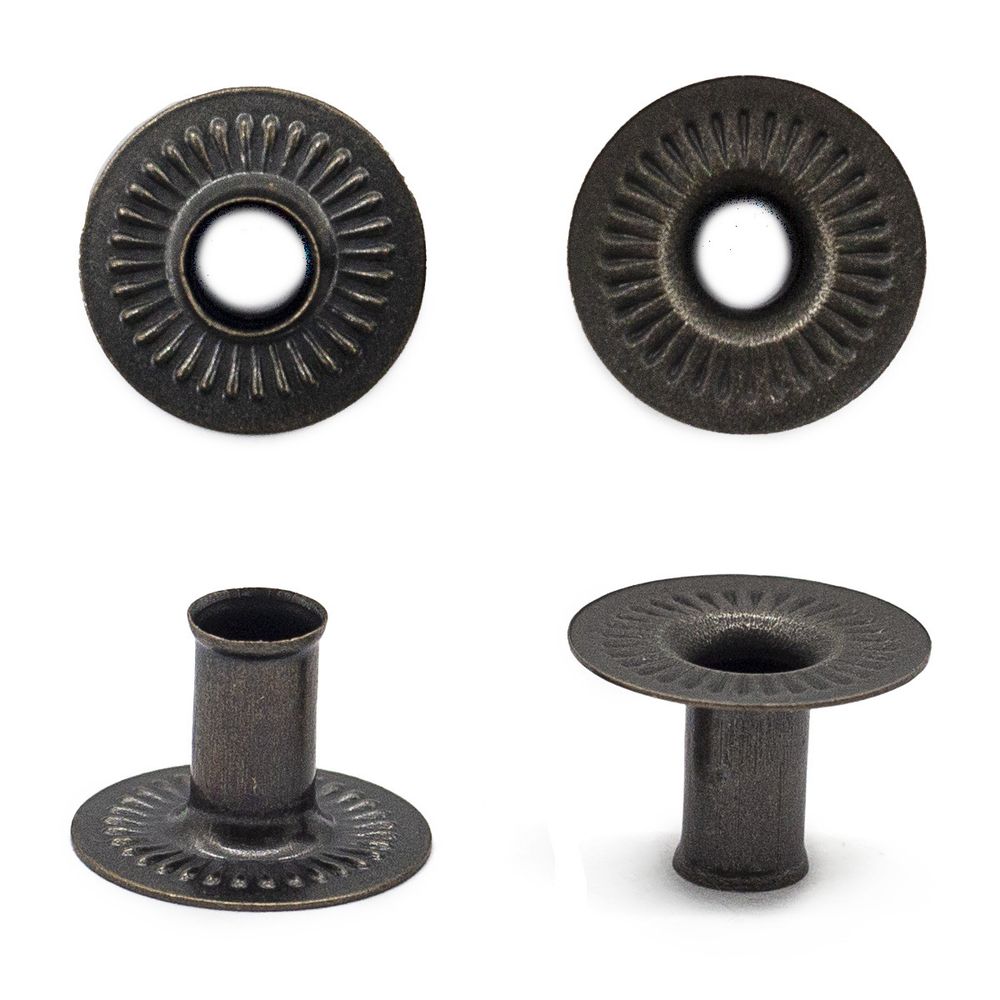 Часть кнопки Альфа (S-образная) ⌀11 мм (D-часть), 5/15 латунь пруж, 100 шт, BIG