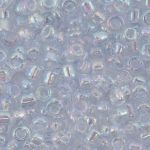 Бисер Astra&Craft 11/0 (2.1 мм), 500 г, цв. 172А серый/прозрачный, радужный
