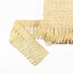 Бахрома отделочная 70.0 мм / 10 метров, 122 кремовый, Gamma 2035