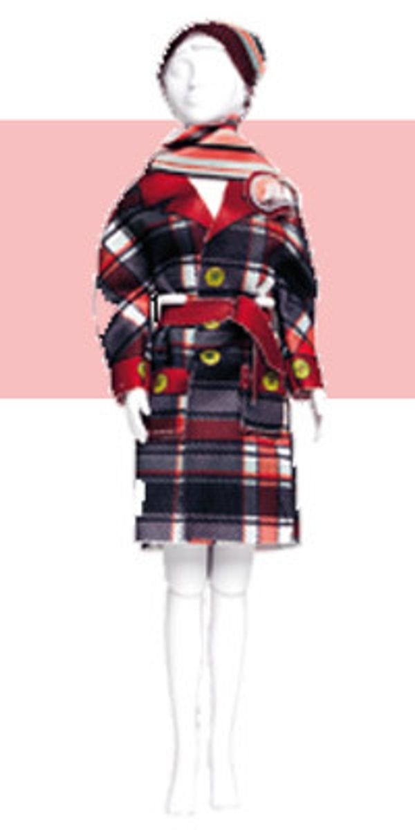 Одежда для кукол DressYourDoll, №2. Judy Red/Black