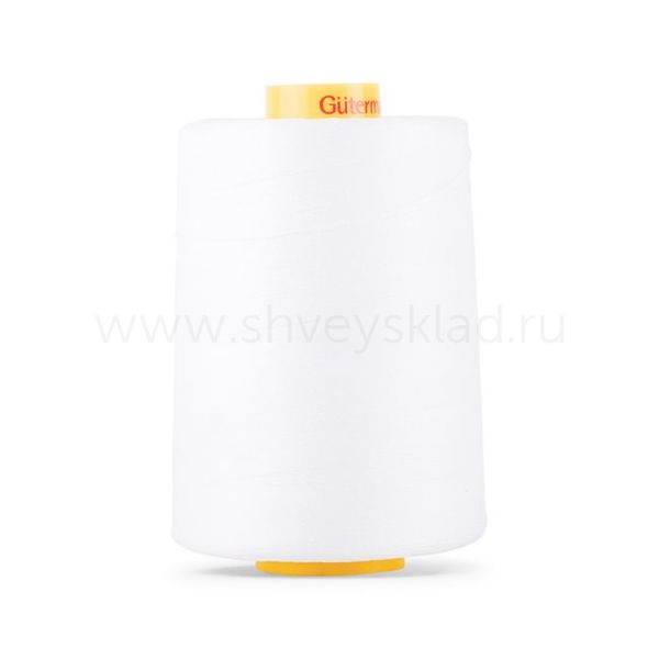 Нить отделочная Gutermann Mara 30/2, 3000 м, 702358_00, 800 белый, 1 катушка
