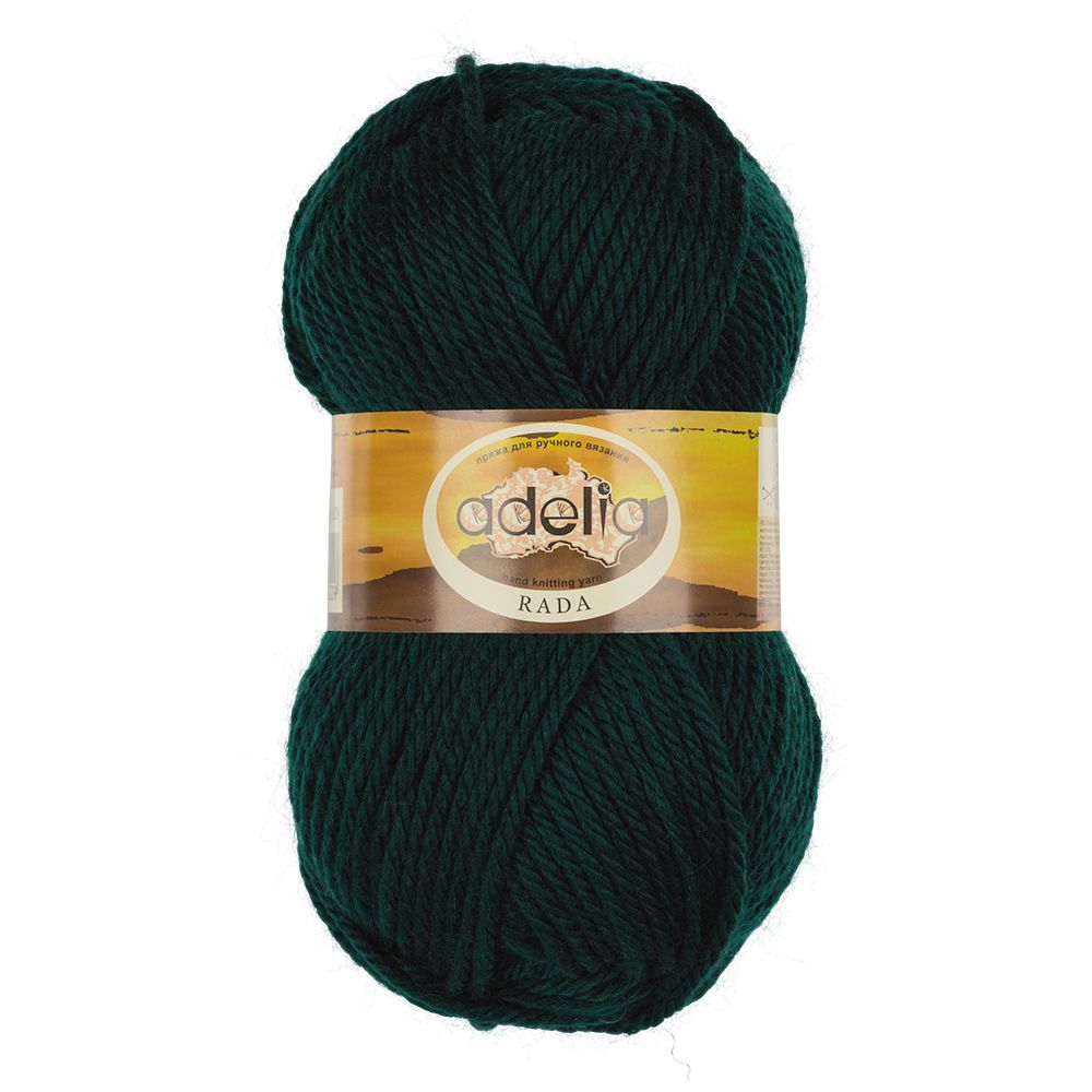 Пряжа Adelia Rada / уп.10 мот. по 100г, 80м, 079 синий