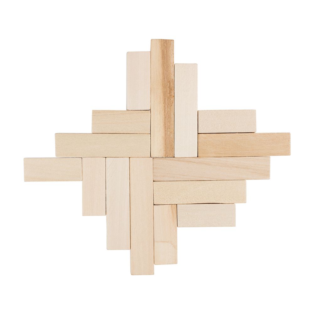 Заготовка деревянная Набор декоративных заготовок Брусок, липа, 15 шт, 3.3-12.5 см, П-02 Mr.Carving