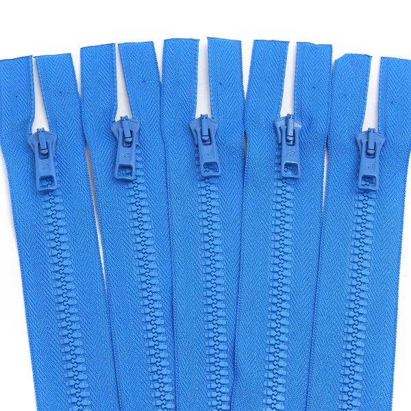 Молния трактор Arta Т6 (6 мм) 1 зам., разъем., 85 см, цв. 090 василек, уп.5 шт