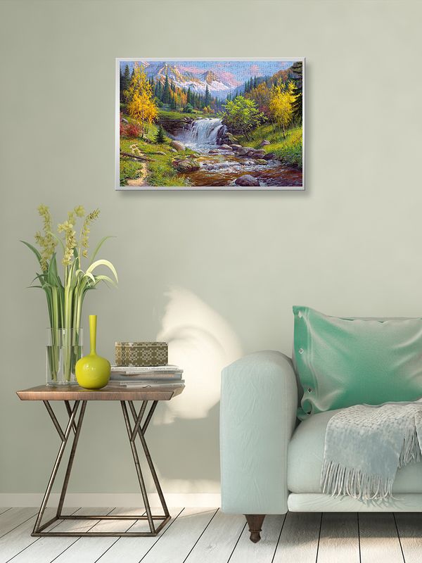 Пазл. Премиальная коллекция 1500 элементов, TOP-PZL-1500/01 Горный ручей, Фрея