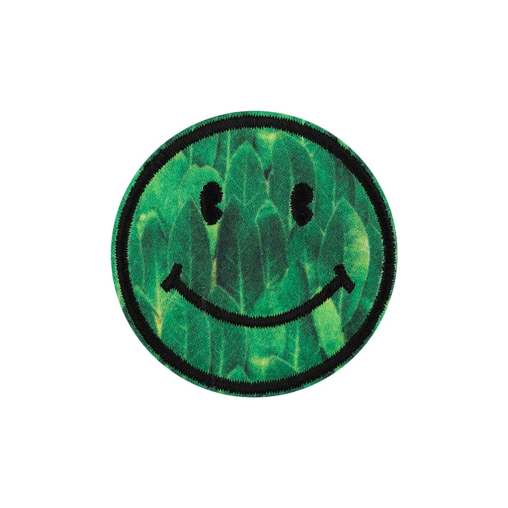 Самоклеящаяся аппликация (патч) №02, 1 шт, 01-226 Веселый смайл 4.6х4.6 см, Gamma ETR