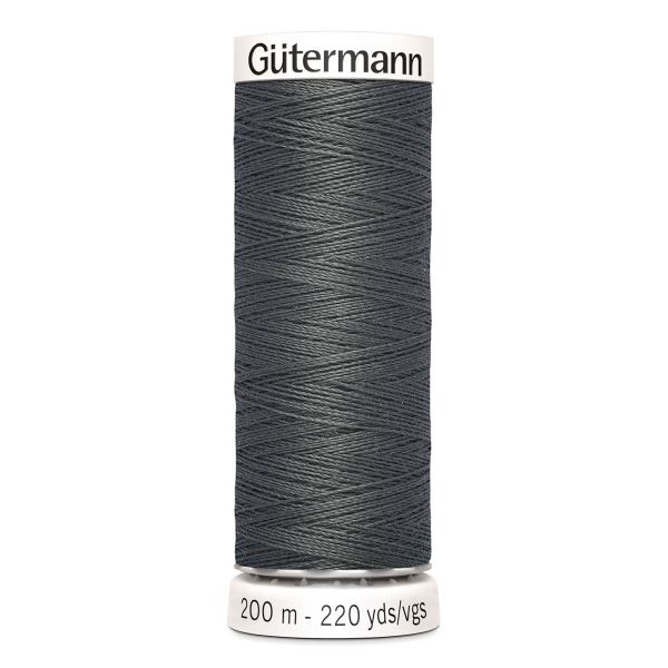 Нитки универсальные Gutermann Sew-all, 200м, 702 мышино-серый, 5 катушек