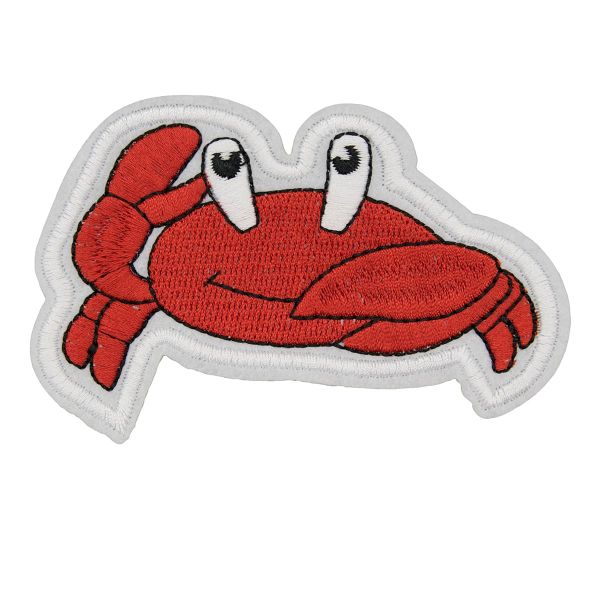 Термоаппликация Крабик, красный, 6.6*10см, Hobby&Pro