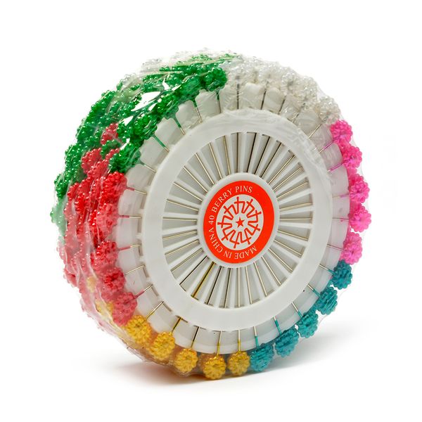 Булавки наметочные Ромашка 55 мм, уп. 12 шт Цветочек