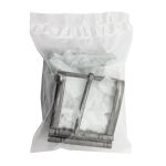 Пряжка ременная металл 40 мм мет. чер.никель, 4 шт, BIG