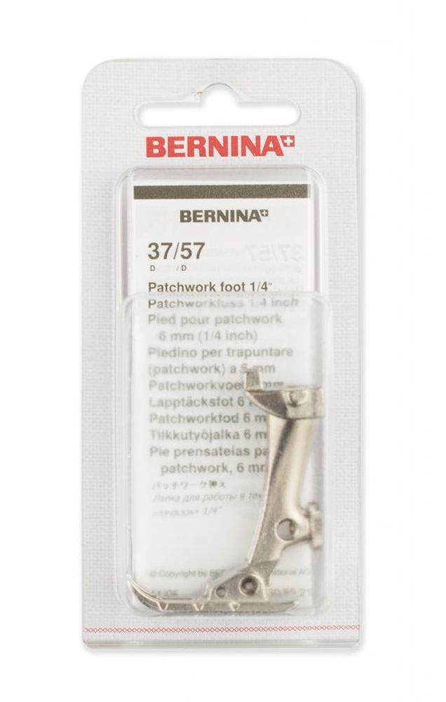 Лапка для швейной машины для пэчворка №37 Bernina, 008 474 74 00, 1 шт