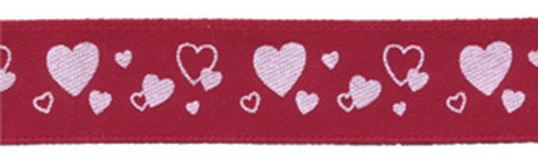 Лента атласная с рисунком 12.0 мм / 22.8±1 метра, E 142/001 св.фиолетовый/белый, Gamma ALP-121