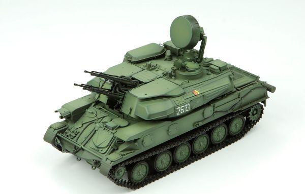 Модель сборная: зенитная самоходная установка, ZSU-23-4 Шилка 1/35, Meng TS-023