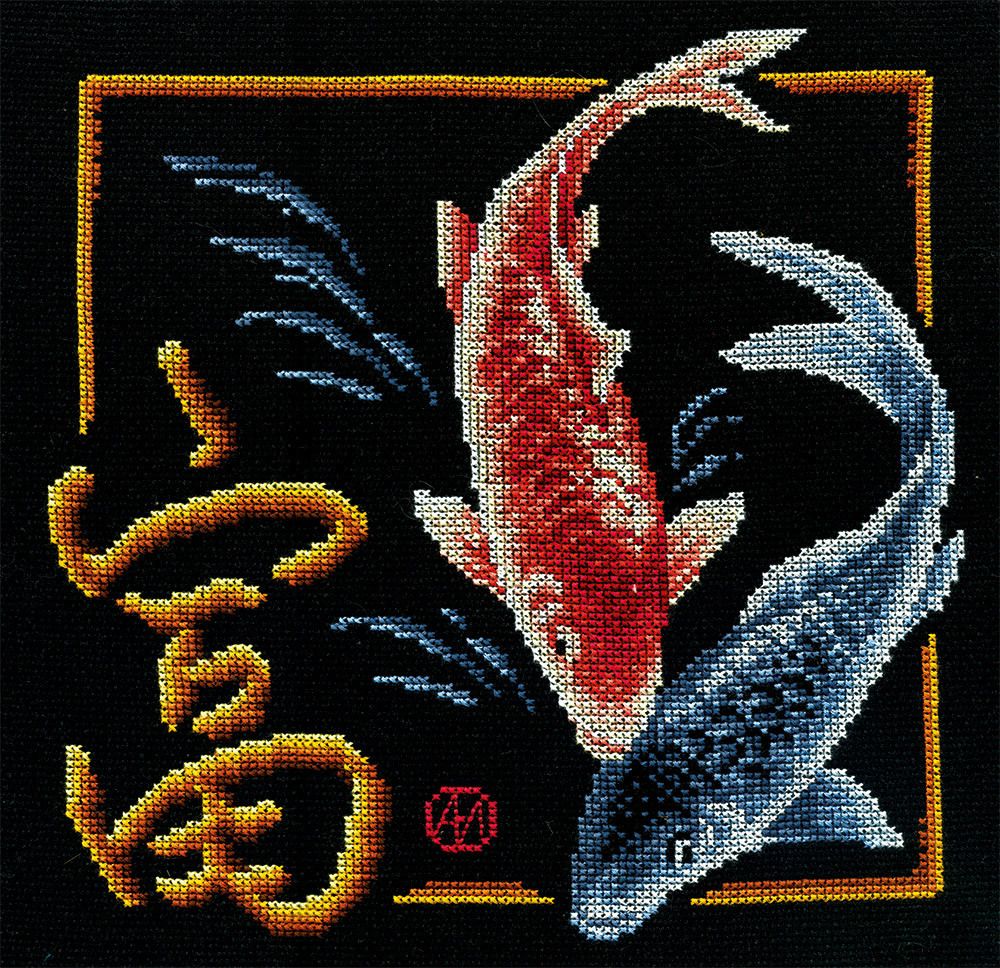 Набор для вышивания нитками Panna, Богатство, 24х25,5 см