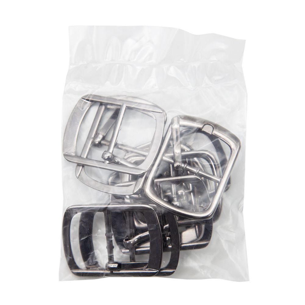 Пряжка 27 мм. чер/никель, 10 шт