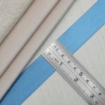 Лента атласная 1-сторонняя 25.0 мм / 22.86±1 метров, 140 голубой, Globus