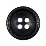 Пуговицы 4 прокола 24L (blk-200 (черный)) CN, 72 шт, S090083