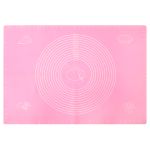 Мат для выпечки 45х64 см, 1 шт, №01 розовый, S-Chief SHF-0127