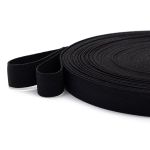 Резинка башмачная 15.0 мм / 25 метров, вязаная, черный