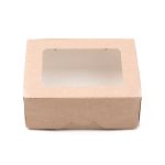 Коробка для безе с окном 10х8 x4 см, 5 шт, S-Chief BFC-034