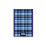 Блокнот на скобе, A6 48 л. 10 шт клетка, Тартан 01733, Б261 Светоч