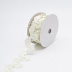 Лента декоративная 45.0 мм / 13.72 метра, молочный, 201432