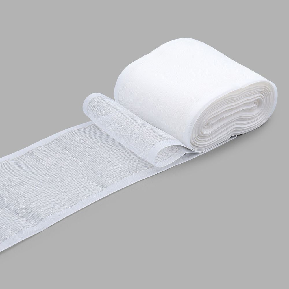 Лента для бантов (капрон) _8 см, 25 м (белый) С3501