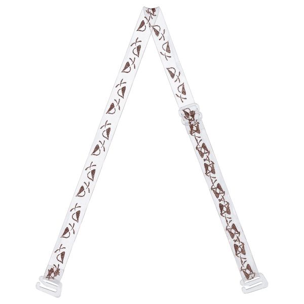 Бретели для бюстгальтера 10 мм, 10 пар, /РП/, коричневый, Gamma BR-1030