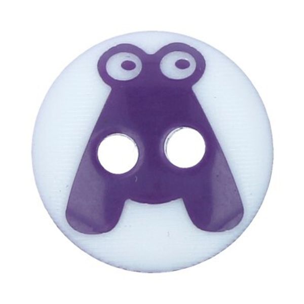 Пуговицы детские 10 мм, 36 шт, №D865 фиолетовый, Gamma AY 9974