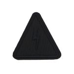 Термоаппликация Треугольник, джинс, 55х55 мм, LA410, 4 шт