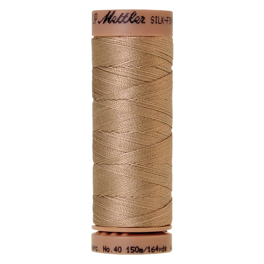 Нитки хлопковые отделочные Mettler Silk-Finish Cotton 40, 150 м, 1222, 5 катушек