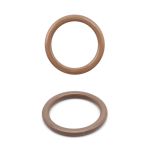 Кольца для бюстгальтера металл ⌀9.5 мм, 20 шт, C072 шиншилла, ГВ800