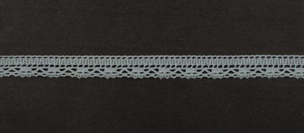 Кружево вязаное (тесьма) 16 мм цв.св.серый, Alfa, 25 метров, AF-001-071