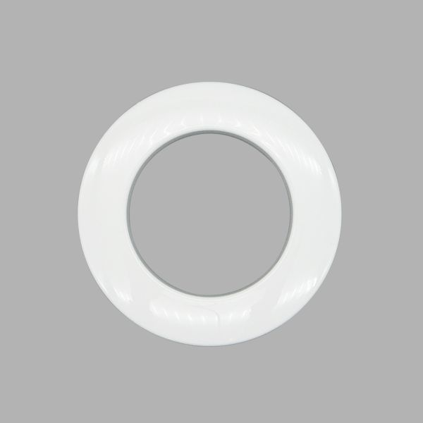 Люверсы шторные ⌀35 мм, с многоуровневым замком цвет № 53 белый, 10 шт