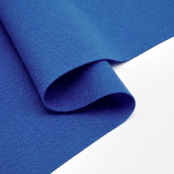 Фетр листовой мягкий 1.0 мм, 30х45 см, 10 листов, Hemline Hobby, 21 синий, 11.041