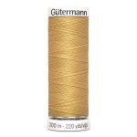 Нитки универсальные Gutermann Sew-all 100 (200 метров), 5 кат. | 893 бежево-желтый