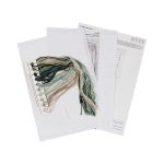 Набор для вышивания нитками Panna, Эвкалипт, 21х30 см