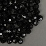 Бусины акрил ⌀10 мм, цв.45 черный, уп.500 г, Magic4Hobby