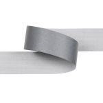 Лента светоотражающая (катафотная) [cpl:380], 20 мм / 50 метров, 65% п/э, 35% х/б, серый, Gamma JF9001