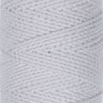 Нитки спандекс ⌀0.6 мм, набор 10 катушек по 25 метров, белый, Gamma ET-10