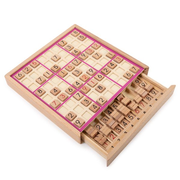 Головоломка деревянная, 1 шт, Судоку 101 элемент, Delfbrick DLS-25