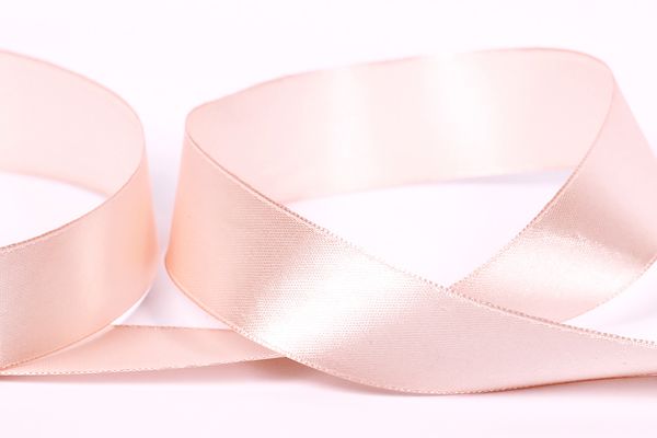 Лента атласная 1-сторонняя 25.0 мм / 33±2 метра, 068 бл.-розовый, Gamma