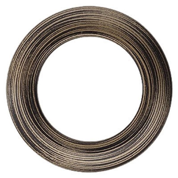 Люверсы шторные ⌀35 мм, матовые с рисунком, 10 шт, 25Ф бронза, Gamma