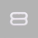 Рамки-регуляторы для бюстгальтера пластик 10.0 мм, 001 белый, SF-1-1, Arta, 50 шт