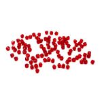 Бусины Preciosa Биконус Light Siam 3,6x4мм. 100 шт /TOS/