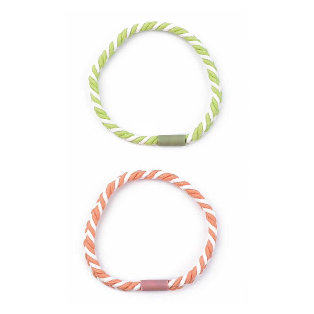 Набор резинок для волос 10 шт (5х2 шт), №01 ассорти, Cherry Mary TR07071