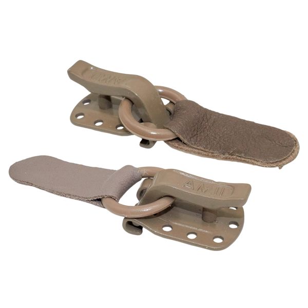 Крючок шубный Amii 50 мм, RAL 7006, 50 шт, т.бежевый