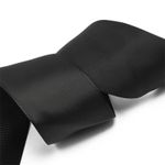 Лента репсовая (в рубчик) 50.0 мм цв. 030 черный уп.91.4м